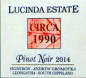 露辛達(dá)大約1990黑皮諾干紅葡萄酒(Lucinda Estate Circa 1990 Pinot Noir, Gippsland, Australia)