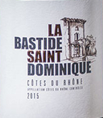 圣多米尼克羅訥河谷丘白葡萄酒(La Bastide Saint Dominique Blanc, Cotes du Rhone, France)