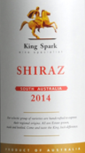 杰克王酒莊斯巴王西拉干紅葡萄酒（南澳）(King Jack Winery King Spark Shiraz, South Australia, Australia)