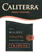 圣地貢品單一葡萄園馬爾貝克干紅葡萄酒(Caliterra Tributo Single Vineyard Malbec, Colchagua Valley, Chile)