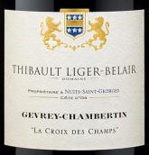 梯贝酒庄夏十字（热夫雷-香贝丹村）红葡萄酒(Thibault Liger-Belair La Croix des Champs, Gevrey-Chambertin, France)