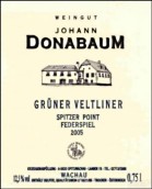 Weingut Johann Donabaum Spitzer Point Gruner Veltliner Federspiel, Wachau, Austria
