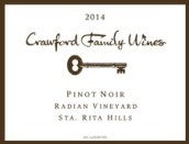 克勞福德酒莊拉迪安園黑皮諾紅葡萄酒(Crawford Family Wines Radian Vineyard Pinot Noir, Sta. Rita Hills, USA)