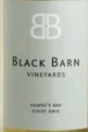 黑谷倉灰皮諾干白葡萄酒(Black Barn Vineyards Pinot Gris, Hawke's Bay, New Zealand)