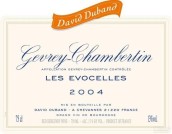 Domaine David Duband Gevrey-Chambertin Les Evocelles, Cote de Nuits, France