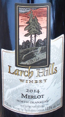 落葉松山酒莊梅洛干紅葡萄酒(Larch Hills Merlot, Okanagan Valley, Canada)