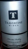 石灰華香寶馨干紅葡萄酒(Travertine Chambourcin, Pokolbin, Australia)