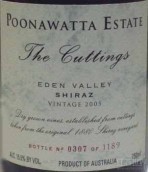 普那塔卡丁斯西拉干紅葡萄酒(Poonawatta Estate The Cuttings Shiraz, Eden Valley, Australia)