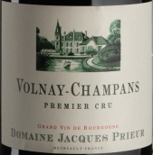 雅克普利爾香邦園（沃爾奈一級園）紅葡萄酒(Jacques Prieur Les Champans, Volnay 1er Cru, France)