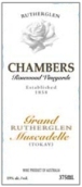 錢伯斯頂級密斯卡岱甜白葡萄酒（托卡伊）(Chambers Rosewood Vineyards Grand Muscadelle(Tokay), Rutherglen, Australia)