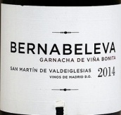 伯纳贝勒瓦酒庄伯尼塔歌海娜红葡萄酒(Bernabeleva Garnacha de Vina Bonita, Madrid, Spain)