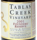 塔灣創(chuàng)建者珍藏干紅葡萄酒(Tablas Creek Esprit Founders’ Reserve, Paso Robles, USA)