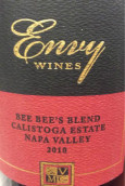 艷羨卡里斯托加園蜜蜂蜜蜂混釀干紅葡萄酒(Envy Wines Calistoga Estate Bee Bee's Blend, Napa Valley, USA)