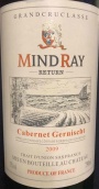 銘瑞酒莊蛇龍珠紅葡萄酒(Mindray Cabernet Gernischt, Bordeaux, France)