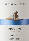 莫兰德酒庄比亚露珍藏梅洛红葡萄酒(Morande Pionero Reserva Merlot, Maule Valley, Chile)