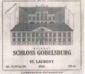 Schloss Gobelsburg St. Laurent Qualitatswein Trocken, Kamptal, Austria