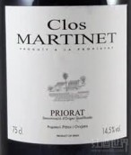 馬丁內(nèi)特酒莊馬丁內(nèi)特紅葡萄酒(Mas Martinet Clos Martinet, Priorat DOCa, Spain)