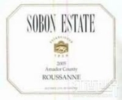 頌博瑚珊干白葡萄酒(Sobon Estate Roussanne, Amador County, USA)