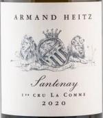 阿曼海茲酒莊拉貢（桑特奈一級(jí)園）白葡萄酒(Armand Heitz La Comme, Santenay Premier Cru, France)