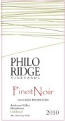 斐洛嶺黑皮諾干紅葡萄酒(Philo Ridge Vineyards Pinot Noir, Anderson Valley, USA)