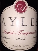 埃勒斯酒莊梅洛-丹魄紅葡萄酒(Senorio de Ayles Merlot Tempranillo, Carinena, Spain)