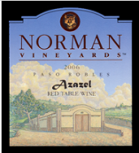 諾曼亞撒色紅葡萄酒(Norman Vineyards Azazel, Paso Robles, USA)