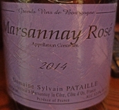 帕塔樂酒莊馬沙內(nèi)桃紅葡萄酒(Domaine Sylvain Pataille Marsannay Rose, Cote de Nuits, France)