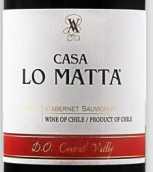 阿洛瑪酒莊卡薩馬塔赤霞珠干紅葡萄酒(Vina El Aromo  Casa Lo Matta Cabernet Sauvignon, Maule Valley, Chile)