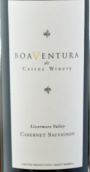 巴文圖拉酒莊黑標(biāo)赤霞珠紅葡萄酒(BoaVentura Vineyard Black Label Cabernet Sauvignon, Canifornia, USA)