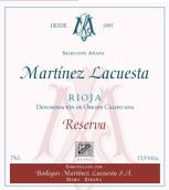 馬丁內(nèi)斯·拉庫埃斯塔酒莊精選安納達(dá)紅葡萄酒(Martinez Lacuesta Seleccion Anada, Rioja DOCa, Spain)