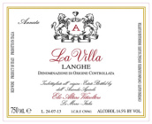 伊林奧特酒莊薇拉園朗格干紅葡萄酒(Elio Altare La Villa Rosso Langhe DOC, Piedmont, Italy)