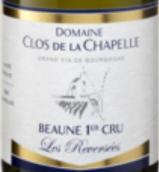 拉夏貝爾園酒莊雷沃斯（伯恩一級(jí)園）白葡萄酒(Domaine Clos de La Chapelle Les Reversees, Beaune Premier Cru, France)