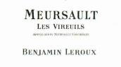 本杰明·勒胡酒莊維赫園（默爾索村）白葡萄酒(Benjamin Leroux Les Vireuils, Meursault, France)