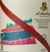 黛倫堡酒莊小威尼斯園設(shè)拉子紅葡萄酒(d'Arenberg The Little Venice Single Vineyard Shiraz, McLaren Vale, Australia)