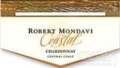 蒙大維海岸霞多麗干白葡萄酒（中海岸）(Robert Mondavi Winery Coastal Chardonnay, Central Coast, USA)