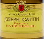 約瑟夫卡丁酒莊哈奇堡雷司令白葡萄酒(Joseph Cattin Riesling Hatschbourg, Alsace Grand Cru, France)