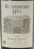 盧瑟福山木桶精選干紅葡萄酒(Rutherford Hill Barrel Select, Napa Valley, USA)