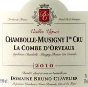 利刃奧夫山谷園老藤紅葡萄酒(Domaine Bruno Clavelier La Combe d'Orveaux Vieilles Vignes, Chambolle-Musigny Premier Cru, France)