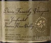 戴維斯酒莊老藤仙粉黛干紅葡萄酒(Davis Family Vineyards Old Vine Zinfandel, Russian River Valley, USA)