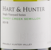 哈特和獵人單一葡萄園太溪賽美蓉干白葡萄酒(Hart & Hunter Single Vineyard Series Oakey Creek Semillon, Hunter Valley, Australia)