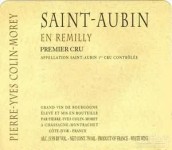 皮埃爾伊夫雷米麗（圣歐班一級園）白葡萄酒(Pierre-Yves Colin-Morey En Remilly, Saint-Aubin Premier Cru, France)