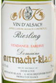 米特·克拉克酒莊雷司令晚收甜白葡萄酒(Domaine Mittnacht-Klack Riesling Vendange Tardive, Alsace, France)