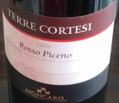 蒙卡洛酒莊特爾科爾特斯紅葡萄酒(Moncaro Terre Cortesi Rosso Piceno, Marche, Italy)