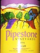 派普斯莊園西拉干紅葡萄酒(Pipestone Estate Syrah, Paso Robles, USA)