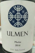 優(yōu)曼酒莊梅洛干紅葡萄酒(Ulmen Merlot, Central Valley, Chile)