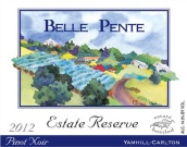 貝爾·彭特酒窖珍藏黑皮諾干紅葡萄酒(Belle Pente Estate Reserve Pinot Noir, Yamhill Carlton, USA)