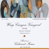 翼峽谷酒莊珍藏品麗珠干紅葡萄酒(Wing Canyon Vineyard Reserve Cabernet Franc, Mount Veeder, USA)