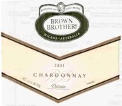 布瑯兄弟霞多麗干白葡萄酒(Brown Brothers Chardonnay, King Valley, Australia)