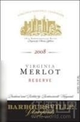 巴伯斯維爾珍藏梅洛干紅葡萄酒(Barboursville Vineyards Reserve Merlot, Virginia, USA)