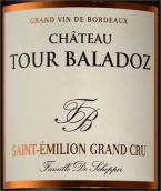 圖巴蘭都斯紅葡萄酒(Chateau Tour Baladoz, Saint-Emilion Grand Cru, France)